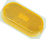 PETERSON OVAL COMBINATION CLEARANCE/SIDEMARKER LIGHTS - AMBER